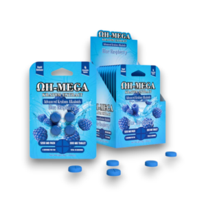 Oh-Mega Advanced Kratom Tabs | 4ct Sleeve 10ct Box