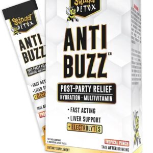 Stinger Anti-Buzz Electrolyte Drink Mix 6pk
