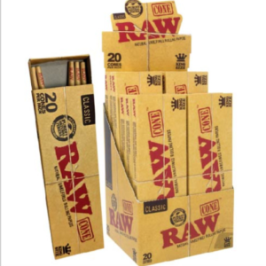 Raw Cones | Classic Cones KS 12pk 20ct Box