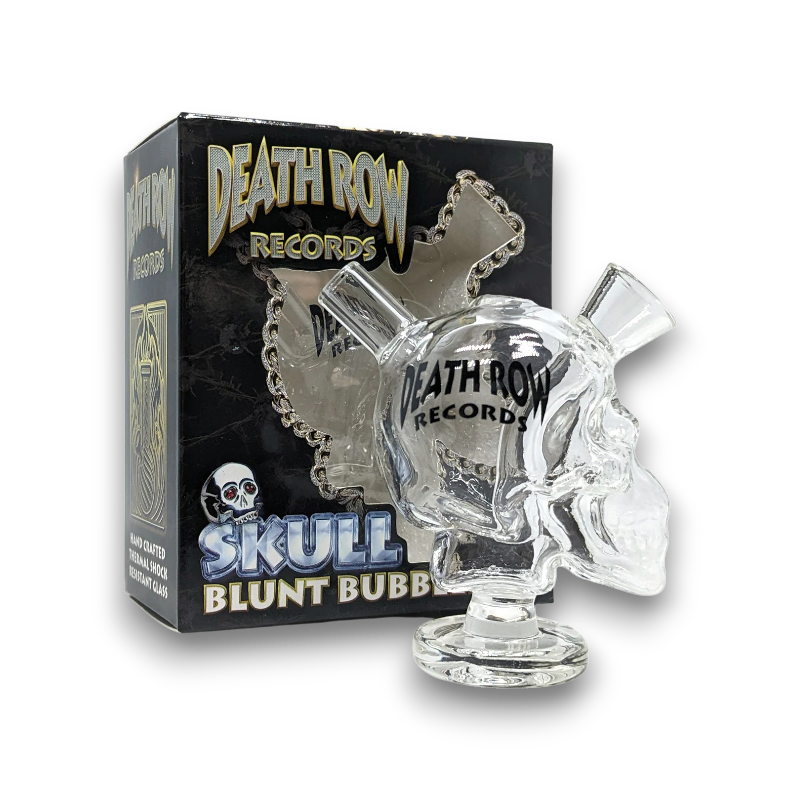 Death Row Records | 3" Skull Blunt Bubbler