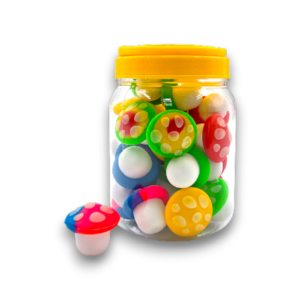 Silicone Mushroom Container Jar