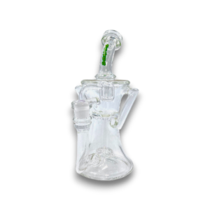 9" Ruckus Glass 2 Arm Recycler Rig
