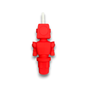 Silicone Robot Straw w/ Ceramic Tip