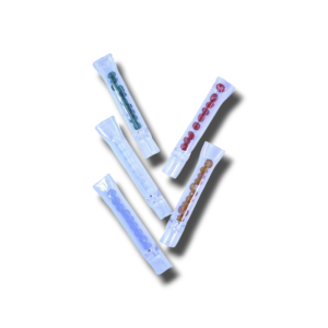 Clear 1Hitter w/ Gem Stones