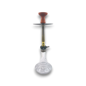 22" Khateeb Gold & Silver Hookah