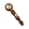 4" Multi-Color Round Head Wooden HP