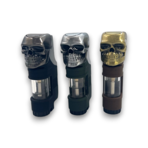 Triple Torch Skull Lighters | 12ct Box