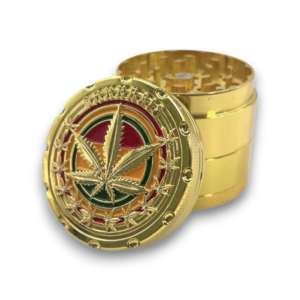 Tuff Shredder Gold Leaf 4pt Grinder | 12ct Box