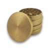 Tuff Shredder Textured Gold 4pt Grinder | 12ct Box