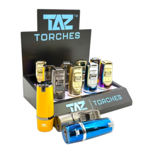 TAZ Metal 3 Torch Lighter | 12ct Box