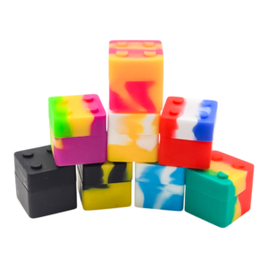 9ml Cube Silicone Jar