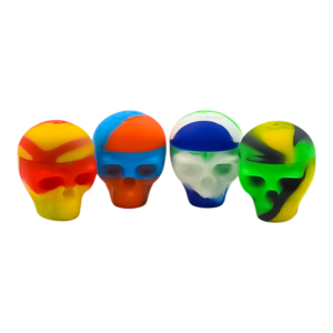 3ml Skull Silicone Jar