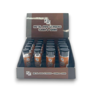 Faded Daily Metal Screens 10/15mm | 20ct Vial | 20ct Box