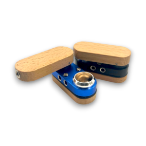 2" Color Wooden Monkey Pipe