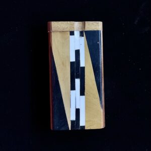 Large Checkered Wooden Dugout