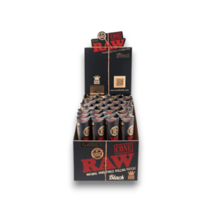 Raw Cones | Black Cones KS 3pk 32ct Box