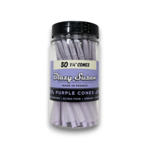 Blazy Susan Cones | Purple 1 1/4 | 50ct Jar