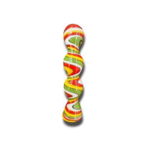 4" Color Swirls/Domes Chillum