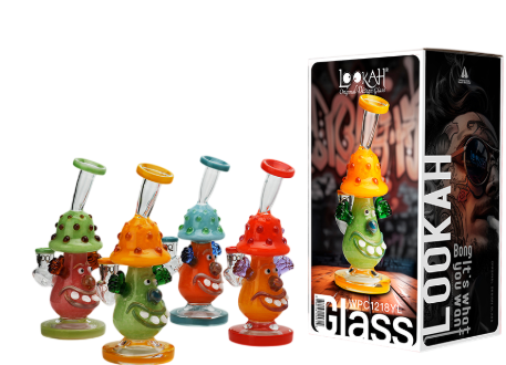 Lookah 11" Mushroom Clown WP | WPC1218
