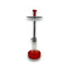 29" Khateeb Silver Flat Base Hookah