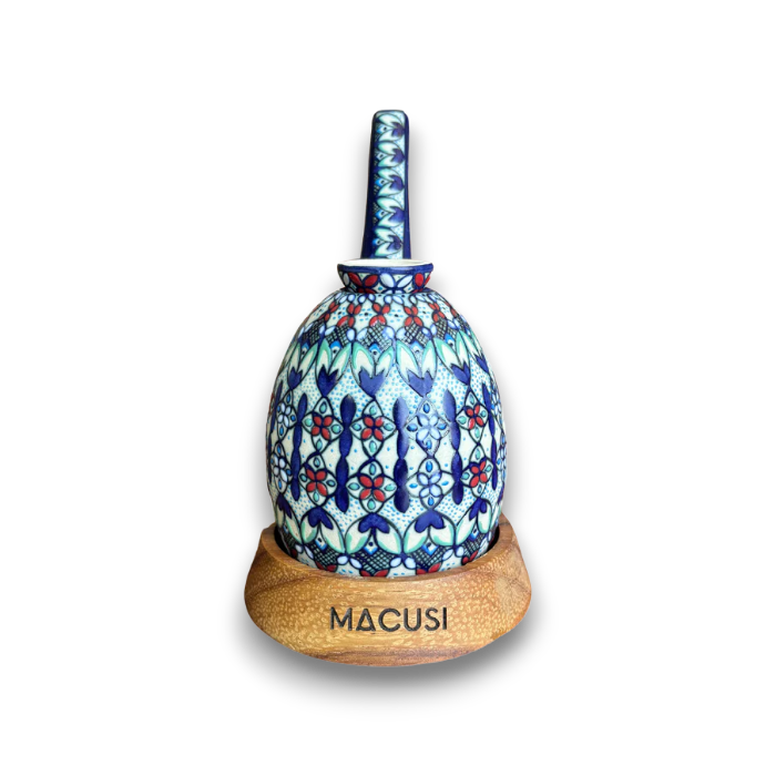 Macusi Semilla Hand Painted Bubbler