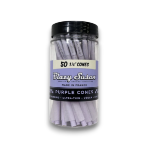 Blazy Susan Cones | Purple 1 1/4 | 50ct Jar