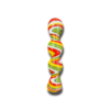 4" Color Swirls/Domes Chillum