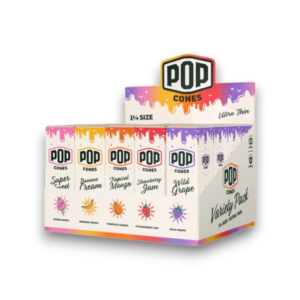 POP Cones Ultra Thin Variety Pack | 1 1/4 | 6pk 25ct Box