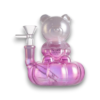 5" Kickback Glass Electro Bear WP