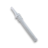 6" Clear Glass Honey Straw