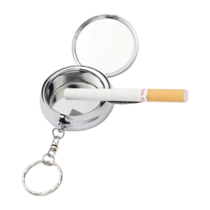 Ash Tray & Keychain Gift Set