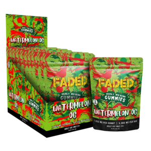 Faded Delta 9 Gummies 20.ct