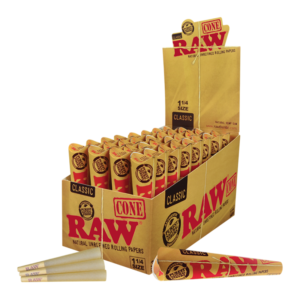Raw 1 1/4 Bud Press Cones