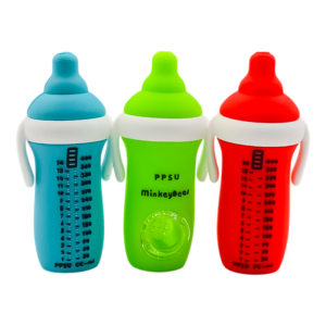 4.5" Milk Bottle Silicone Assorted HP