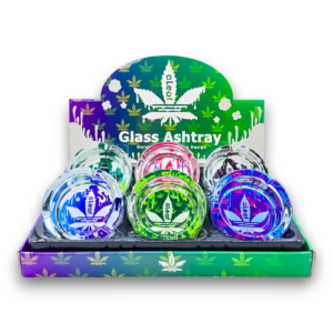 aLeaf Glass Ash Trays | 6ct Box