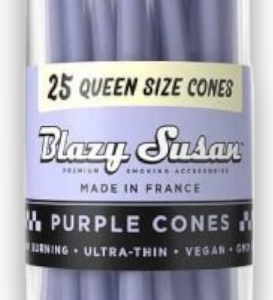 Blazy Susan Cones | Purple  QS | 25ct Jar
