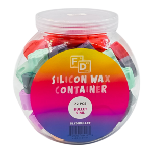 5 ML Silicone Bullet Wax Container 72ct
