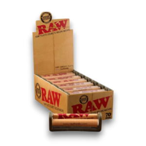 RAW® - 336 Eco Plastic Rollers 70mm - Display of 12