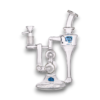 IC Glass 10" Double Chamber Conical Recycler Rig