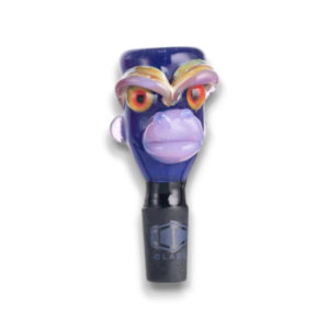 IC Glass - Monkey Face Bowl-Purple
