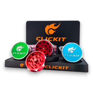 Clickit 63mm Finger Grip Grinders | 6ct Box