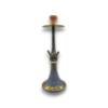 27" Khateeb Cracked Wood Hookah