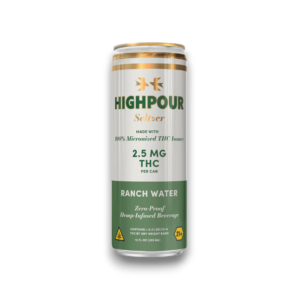 High Pour 2.5mg THC Seltzer | 4pk