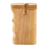 Large Curvy Side Wooden Dugout