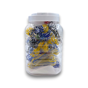4" Mix Striped HP Mix Jar | 22ct