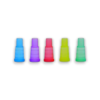 Color Hookah Tips Sm 70ct Bag