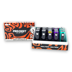 WULF Pro Digit Cart 400mah Battery | 15ct Box