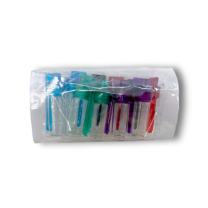 Lrg Glass Vial w/ Bullet