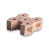 IC Glass Honeycomb Wooden Display | 14mm | 5 Hole