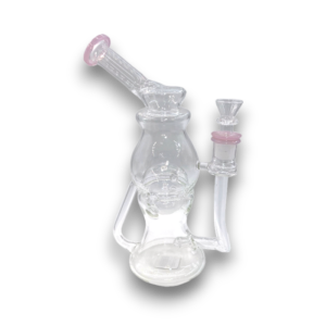 10" Bent Neck Fab Ball Recycler Rig